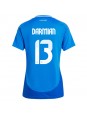 Italien Matteo Darmian #13 Heimtrikot für Frauen EM 2024 Kurzarm